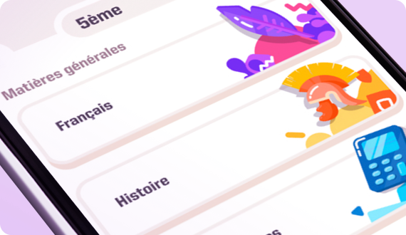 Des outils pédagogiques innovants pour chaque matière en 5<sup>ème</sup>